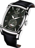 Parmigiani Fleurier Kalpa XL Hebdomadair (SS / Black / Leather) PF003485-01