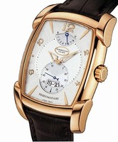 Parmigiani Fleurier Kalpa XL Hebdomadaire Gold (RG / Silver / Leather) PFC101-1000-100