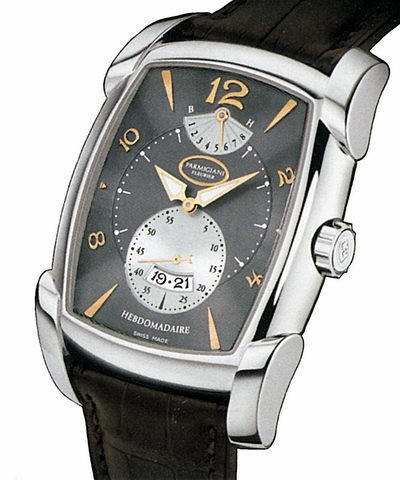 Parmigiani Fleurier Kalpa XL Hebdomadaire Palladium (Palladium / Grey / Leather) PF011809-01