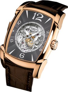Parmigiani Fleurier Kalpa XL Minute Repeater (RG / Skeleton-Slate / Leather) PF602059-01