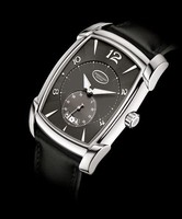Parmigiani Fleurier Kalpa XL Steel (SS / Black / Strap) PF013466-01