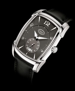 Parmigiani Fleurier Kalpa XL Steel (SS / Black / Strap) PF013466-01