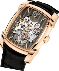 Parmigiani Fleurier Kalpa XL Tourbillon (RG / Skeleton / Strap) PF601254-01
