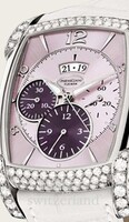 Parmigiani Fleurier Kalpagraph (Palladium-Diamonds / Lilla / Leather) PF600488-01
