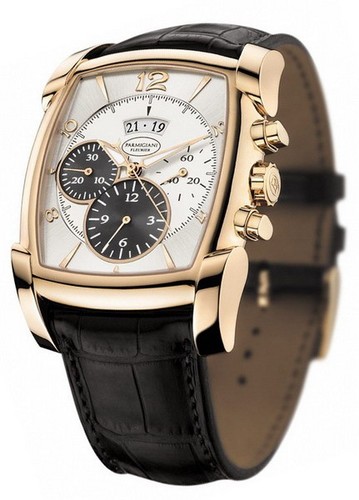 Parmigiani Fleurier Kalpagraph (RG / Silver / Leather) PF005164-01