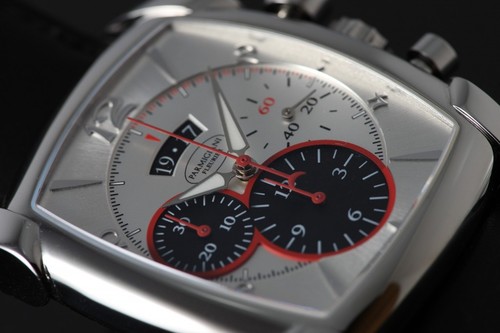 Parmigiani Fleurier Kalpagraph (SS / Silver / Leather Strap) PF003921-01