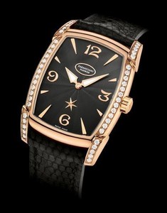 Parmigiani Fleurier Kalparisma Nova (RG-Diamond / Black / Strap) PF602360-01