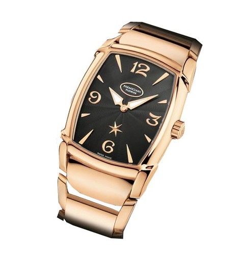 Parmigiani Fleurier Kalparisma Nova (RG / Black / Bracelet) PF602359-02
