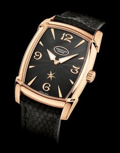 Parmigiani Fleurier Kalparisma Nova (RG / Black / Strap) PF602359-01