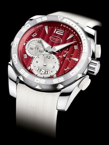 Parmigiani Fleurier Parmigiani Pershing 002 Chronograph (SS / Amarante / Rubber) PF602582-06