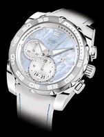 Parmigiani Fleurier Pershing Chronograph 002 (WG / Blu-Mother-of-Pearl / Strap) PF602619-01