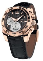 Parmigiani Fleurier Pershing Chronograph 005 (RG / Graphite / Strap) PF602047-01