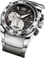 Parmigiani Fleurier Pershing Chronograph (SS / Graphite / Bracelet) PF602471-03