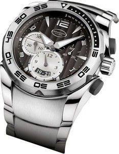 Parmigiani Fleurier Pershing Chronograph (SS / Graphite / Bracelet) PF602471-03