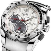 Parmigiani Fleurier Pershing Chronograph (SS / Silver / Bracelet) PF602472-03