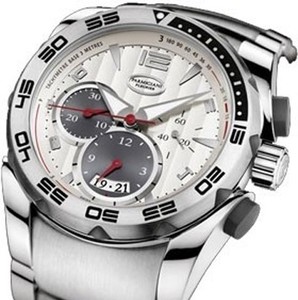 Parmigiani Fleurier Pershing Chronograph (SS / Silver / Bracelet) PF602472-03