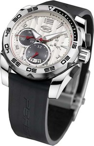 Parmigiani Fleurier Pershing Chronograph (SS / Silver / Strap) PF601397-06