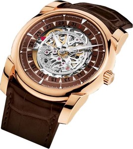 Parmigiani Fleurier Tonda 42 Skeleton (RG / Havane-Skeleton / Strap) PF601393-01