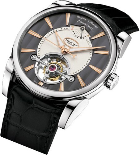Parmigiani Fleurier Tonda 42 Tourbillon (Platinum / Slate / Strap) PF600696-01