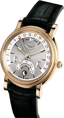 Parmigiani Fleurier Toric Retrograde Perpetual Calendar (RG / Silver) PF002645