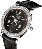 Parmigiani Fleurier Toric Retrograde Perpetual Calendar (WG-Diamonds / Luna Rossa / Leather) PF011589-01