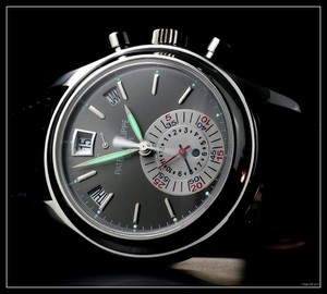 Patek Philippe Annual Calendar 5960P  Platinum / Blue / Leather