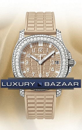 Patek Philippe Aquanaut Luce WG-Diamonds / Light Blue / 5069G