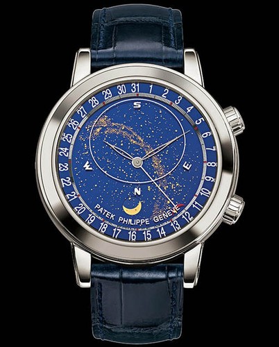 Patek Philippe Celestial with Date Platinum 6102P-001