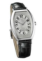 Patek Philippe Chronometro Gondolo Platinum / Silver / Leather 5098P