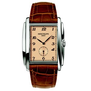 Patek Philippe Gondolo 5124G WG / Rose / Leather Strap