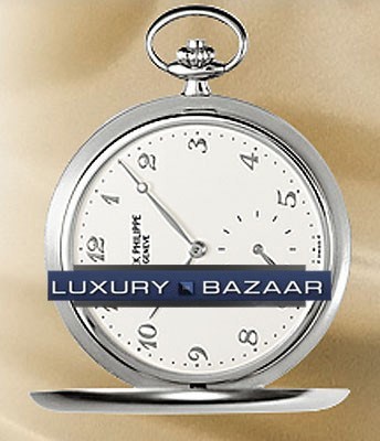 Patek Philippe Hunter Pocket Watch 980G WG / Silver