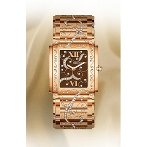 Patek Philippe Ladies Twenty-4 4910/54R RG-Diamonds / Brown / RG Bracelet