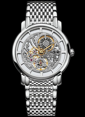 Patek Philippe Ladies Ultra Thin Skeleton White Gold 7180/1G-001