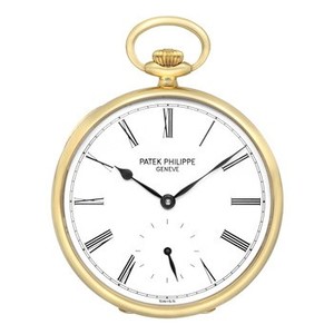 Patek Philippe Lepine Pocket Watch 973J YG / Silver