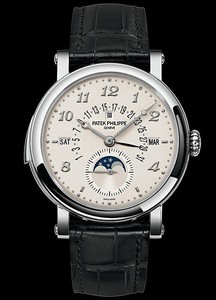 Patek Philippe Minute Repeater & Perpetual Calendar White Gold 5213G-001