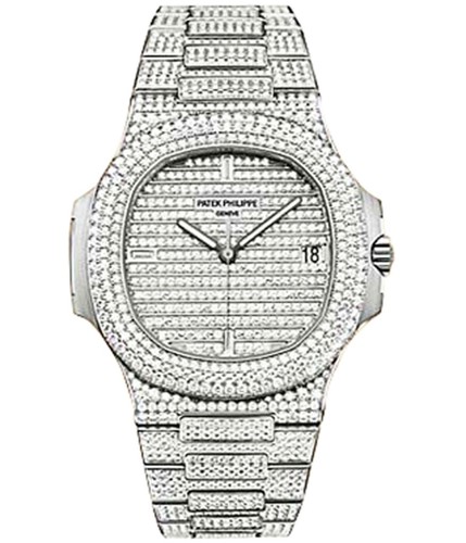 Patek Philippe Nautilus 5719/1G / WG/Full Diamonds