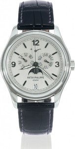 Patek Philippe Patek 5250G WG / Silver / Leather