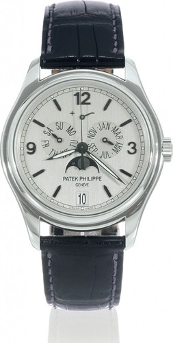Patek Philippe Patek 5250G WG / Silver / Leather