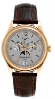 Patek Philippe Patek 5350R RG / Silver / Leather