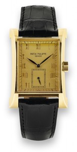 Patek Philippe Patek 5500J YG / Gold / Leather Strap