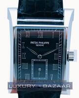 Patek Philippe Patek 5500P Platinum / Black / Leather