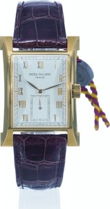 Patek Philippe Patek 5500R RG / Silver / Leather