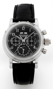 Patek Philippe Split Seconds Chronograph 5004P / Platinum / White