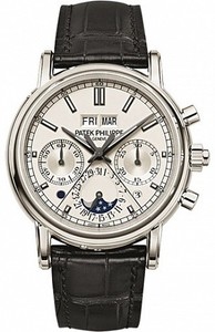 Patek Philippe Split Seconds Chronograph & Perpetual Calendar Platinum 5204P-001