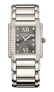 Patek Philippe Twenty-4 4910/20G / WG / Gray