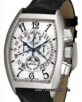 Franck Muller Perpetual Calendar Moon Phase Chronograph 8880 CC QP B WG