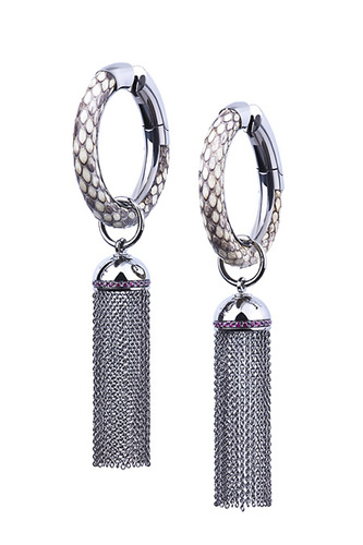 Cantamessa Python Earrings ER 474