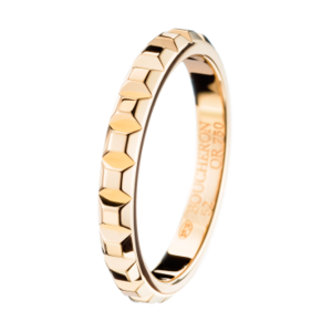 Boucheron Pointe de Diamant Yellow Gold Wedding Band