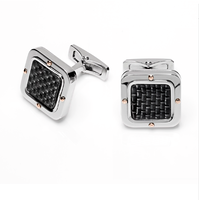 Мужские запонки Gemini Men Baraka PS261251ROCO