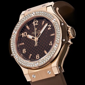 Hublot Red Gold Cappuccino Diamonds 361.PC.3380.RC.1904
